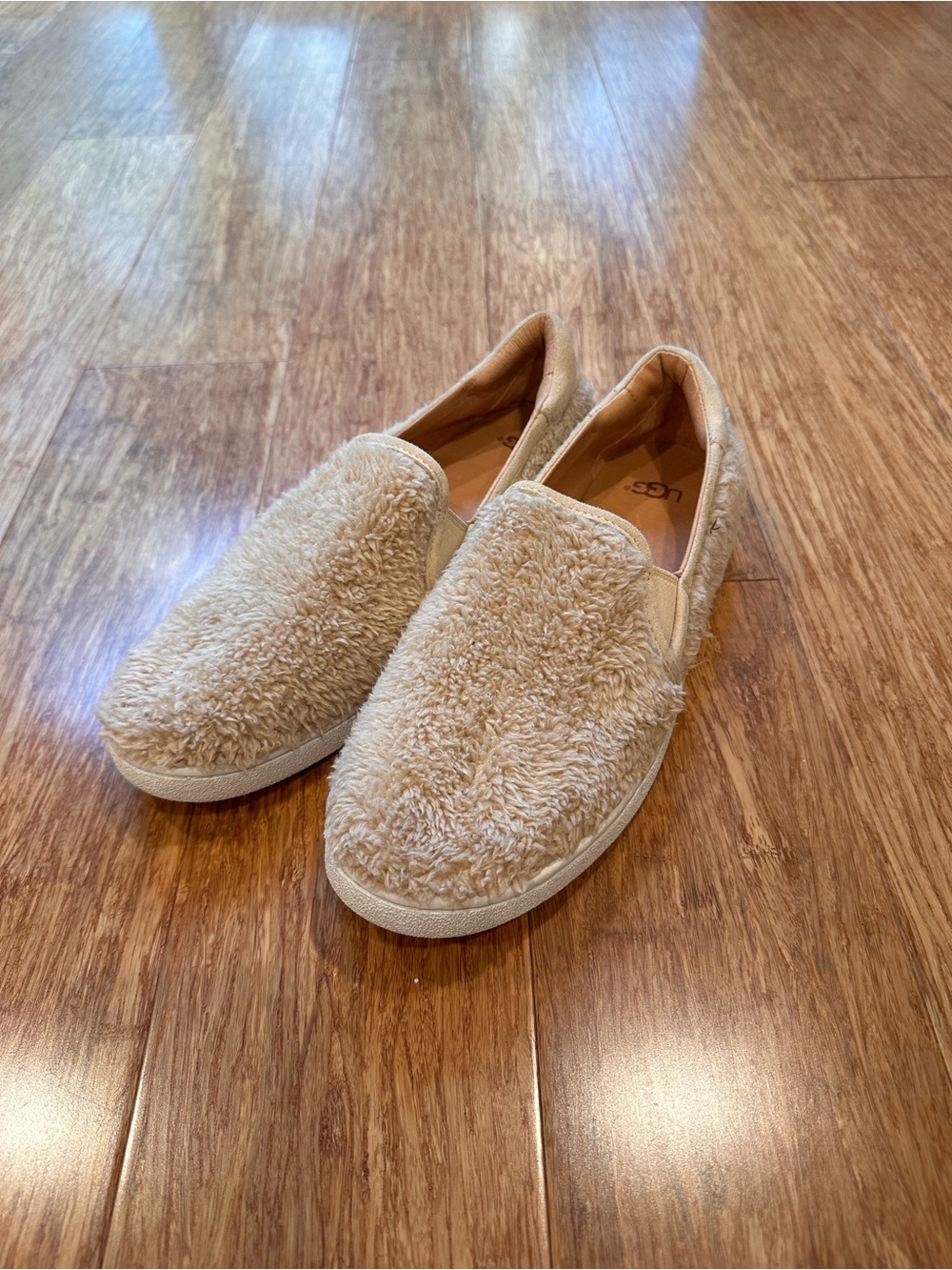 UGG Plush Shearling Slip-Ons